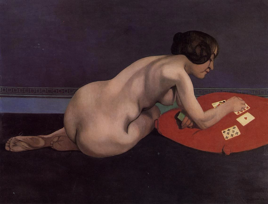 Félix Vallotton - 316, Il solitario o Crate da gioco nude